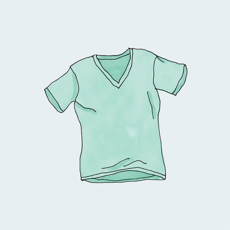 V-Neck T-Shirt – Image 3